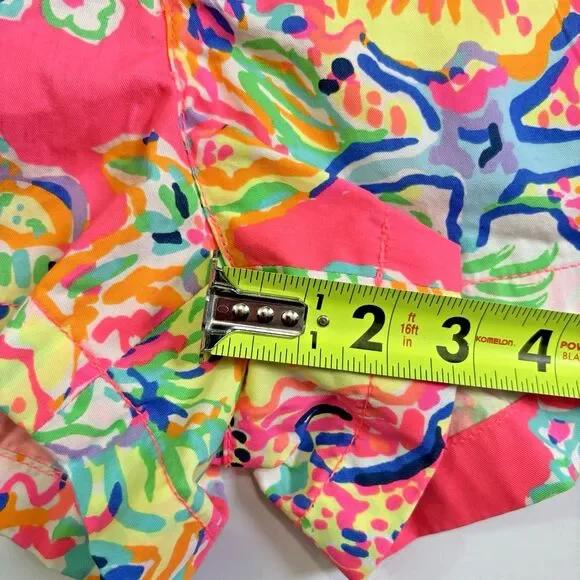 Lilly Pulitzer The Kerrie Shorts Women's Size 8 NEW Coral Reef Island Seacret - Picture 7 of 7